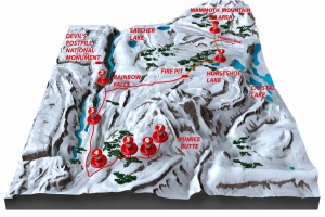 Mammoth Mountain Map